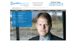 Desktop Screenshot of beckerlawyers.ca